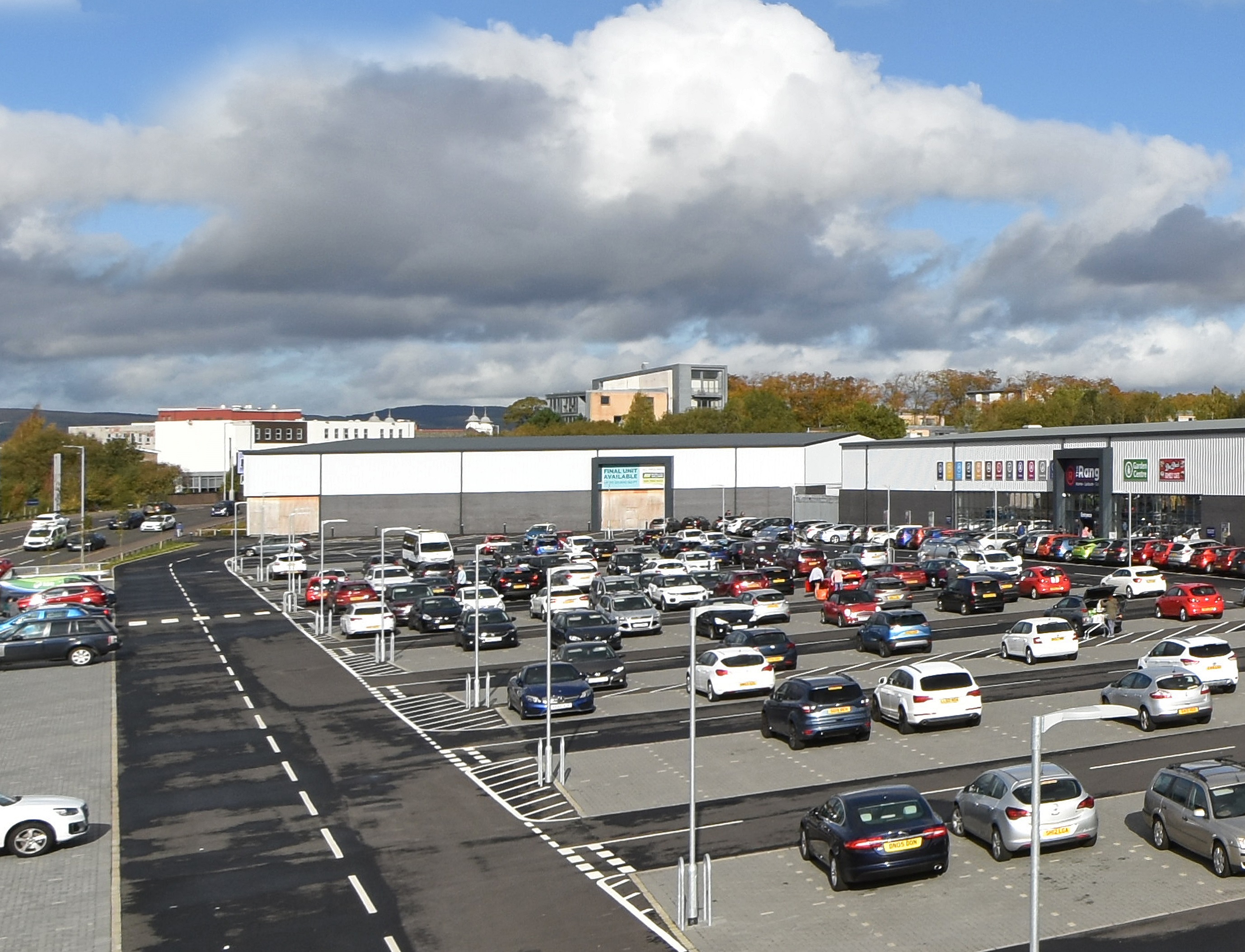Paisley’s Renfrew Road retail park units sold to US investor for over £